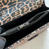 Wysokiej klasy mała kwadratowa torebka w panterkę nowa moda wszechstronna torebka na ramię z przekątną damska niszowa torebka designerska