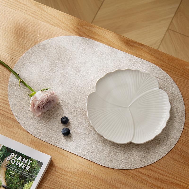 Premium Heat-Resistant Dining Table PVC Placemat Cup Coaster Tea Cup Mat Bowl Mat Anti-Scald Table Protector Home Use