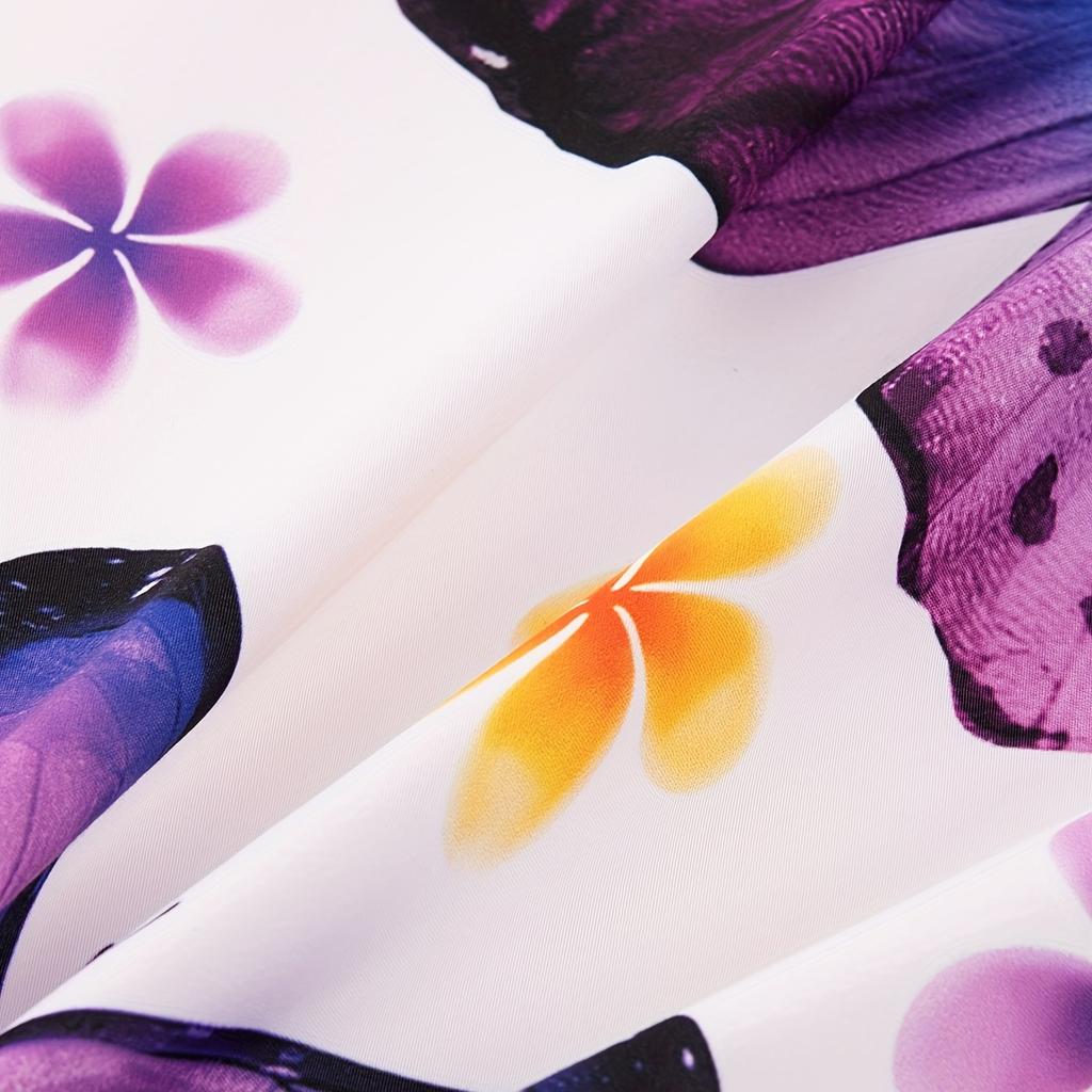 Floral Butterflies Bedding Set 3D Printed Duvet Cover Set Skin-Friendly Single Double Size Bedroom Decor Duvet Cover Set Gifts