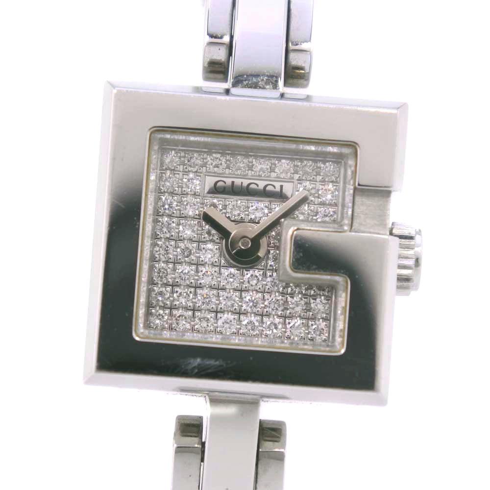 

GUCCI Watches 102 SilverDial Stainless Steel/Satin Quartz Women Used