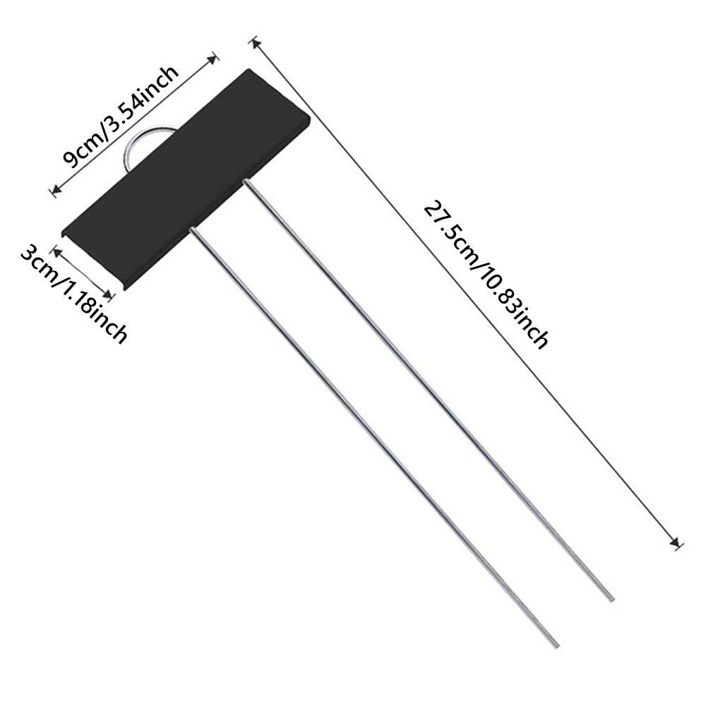 5PCS T-Type Metal Plant Tag Metal Writable Classification Sign Marker Waterproof Weatherproof Gardening Decorate Farm Supplies