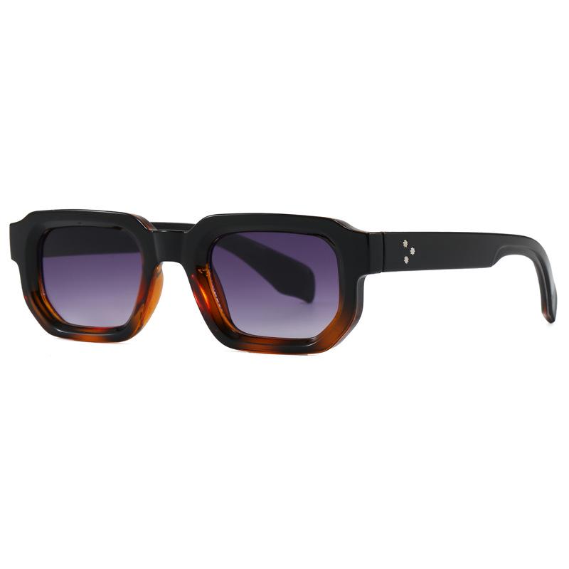 Fashionable 2026 Street Style Small Square Frame Sunglasses - Versatile & Trendy for Driving