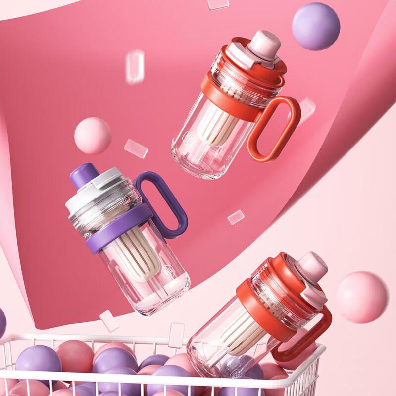 BoBao Adventure Dual-Drink Glass Tea Infuser Bottle