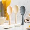 1Pc Silicone Rice Spoon Kitchen Ladle Non-Stick Saucepan Electric Rice Cooker Cooking Scoop Household Items
