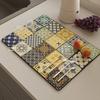 Absorbent Desk Drain Pad Heat Resistant Counter Top Mats New Kitchen Placemat  Kitchen