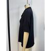 Loose Fit Short Sleeve Turn Down Collar Solid Color Casual Shirt With Pleats