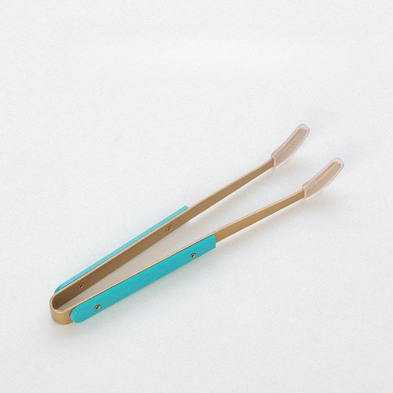 New Chinese Style Brass Tea Clipper 6 Gentleman Tea Ceremony Brass Wood Combination Tea Clipper Tea Tweezers Home Goods