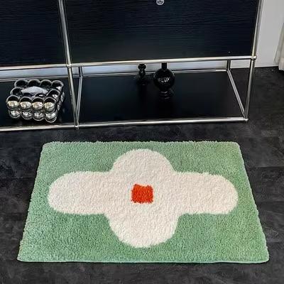 

VIKAMA Creative Sexy Carpet Blue Stain-Resistant Doormat Absorbent Bathroom Mat Rug For Bedroom Carpet For Live Room Home Decor 40X60CM (1.3X2FT
