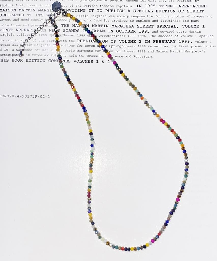 Runds Crystal Bead Necklace (5 Colors)