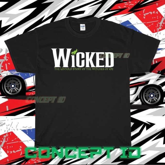 NEW SHIRT WICKED BROADWAY WIZARD OF OZ LOGO UNISEX T-Shirt FUNNY SIZE S-5XL 3XL