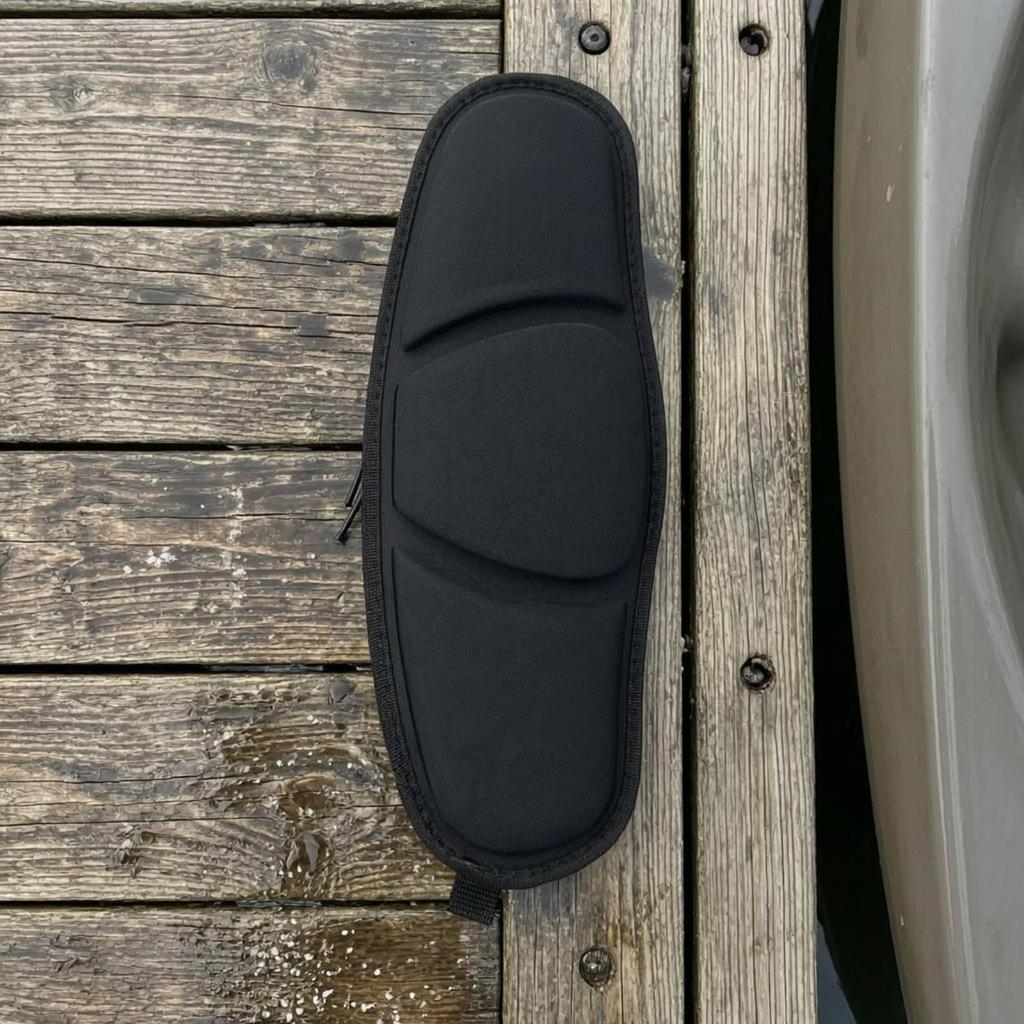 Kayak Seat Cushion textileCovered Canoes Black Watercraft Gear