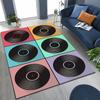 Record Music Carpet DJ Screen Tape Rug for Bedroom Living Room Sofa Home Doormat Decor Large Size Kid Play Non-slip Floor Mat