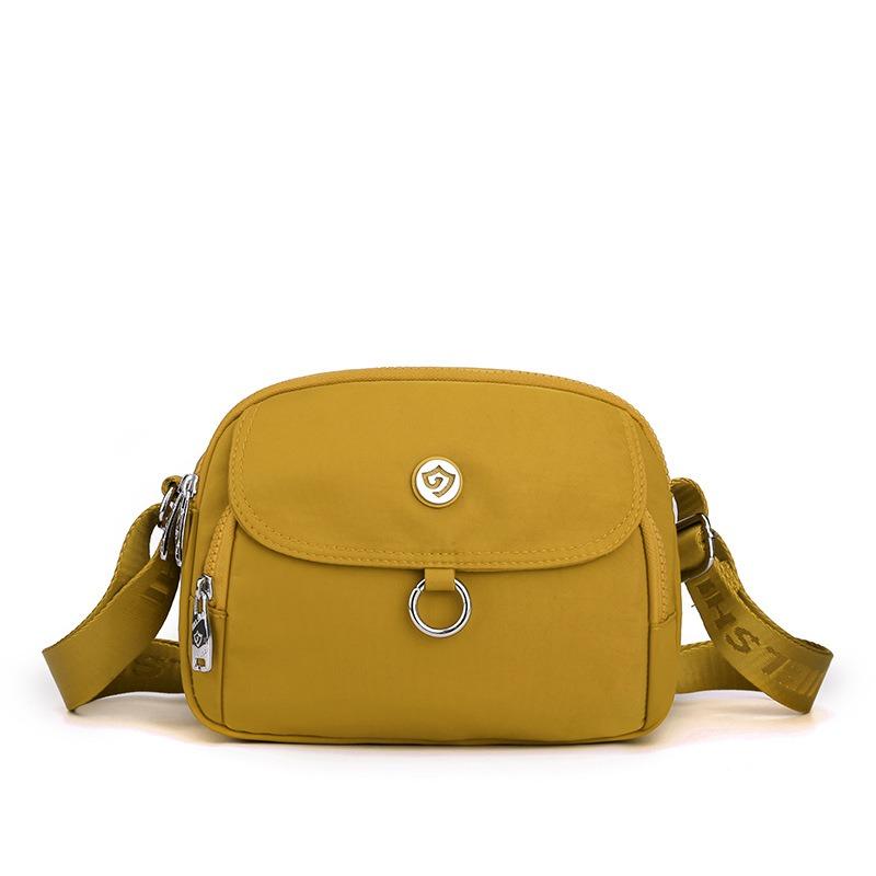 

Женская сумка через плечо с несколькими отделениями, легкая повседневная маленькая квадратная сумка из нейлона с защитой от брызг, сумка для мамы