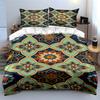 Geometric floral mandala design. Bedding sets Duvet cover sets Duvet covers Pillowcases(1 * Duvet Cover 2 * Pillowcases, without duvet insert)