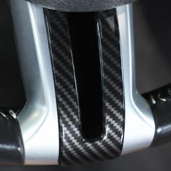 Carbon Fiber Steering Wheel Frame Trim for Ford Mustang 2009-2013 Accessories