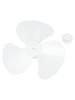 Easy Installation 12-Inch Fan Blade Robust Plastic Material Easy Install Fan Accessory Ventilation Cooling Solutions
