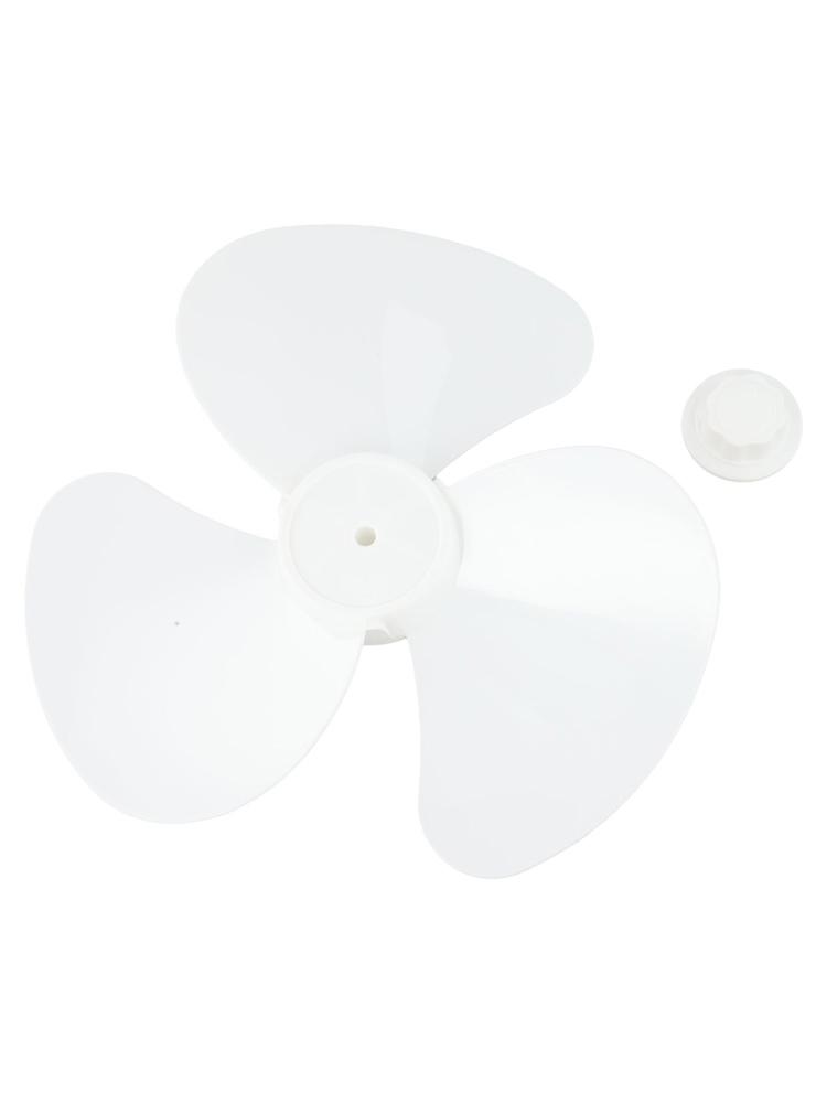 Easy Installation 12-Inch Fan Blade Robust Plastic Material Easy Install Fan Accessory Ventilation Cooling Solutions