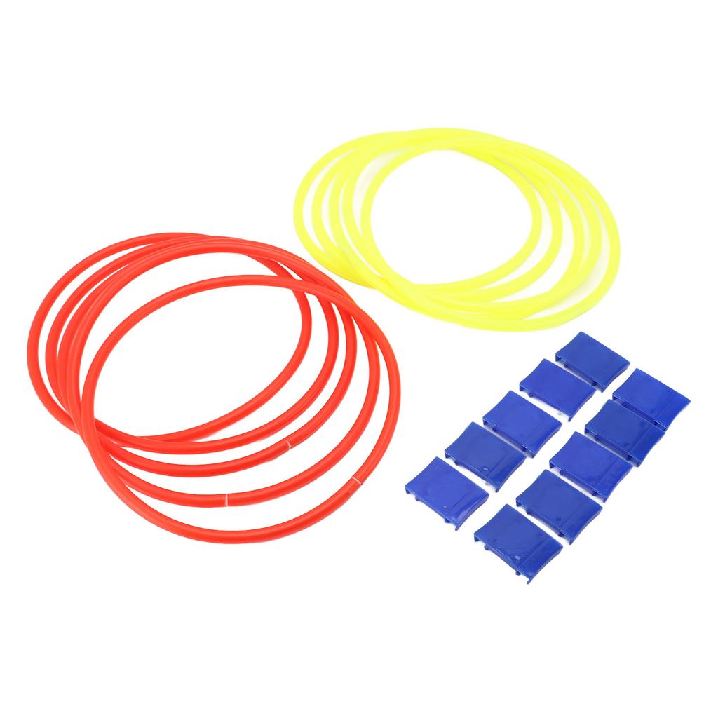 Outdoor Ring Game with 10Pcs Rings Connectors 28cm Improved Balance Enhanced Coordination Ring Game
