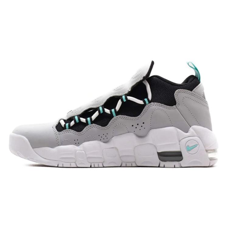 (GS) Nike Air More Money Wolf Grey Island Green Kids AH5215-002 EU 36