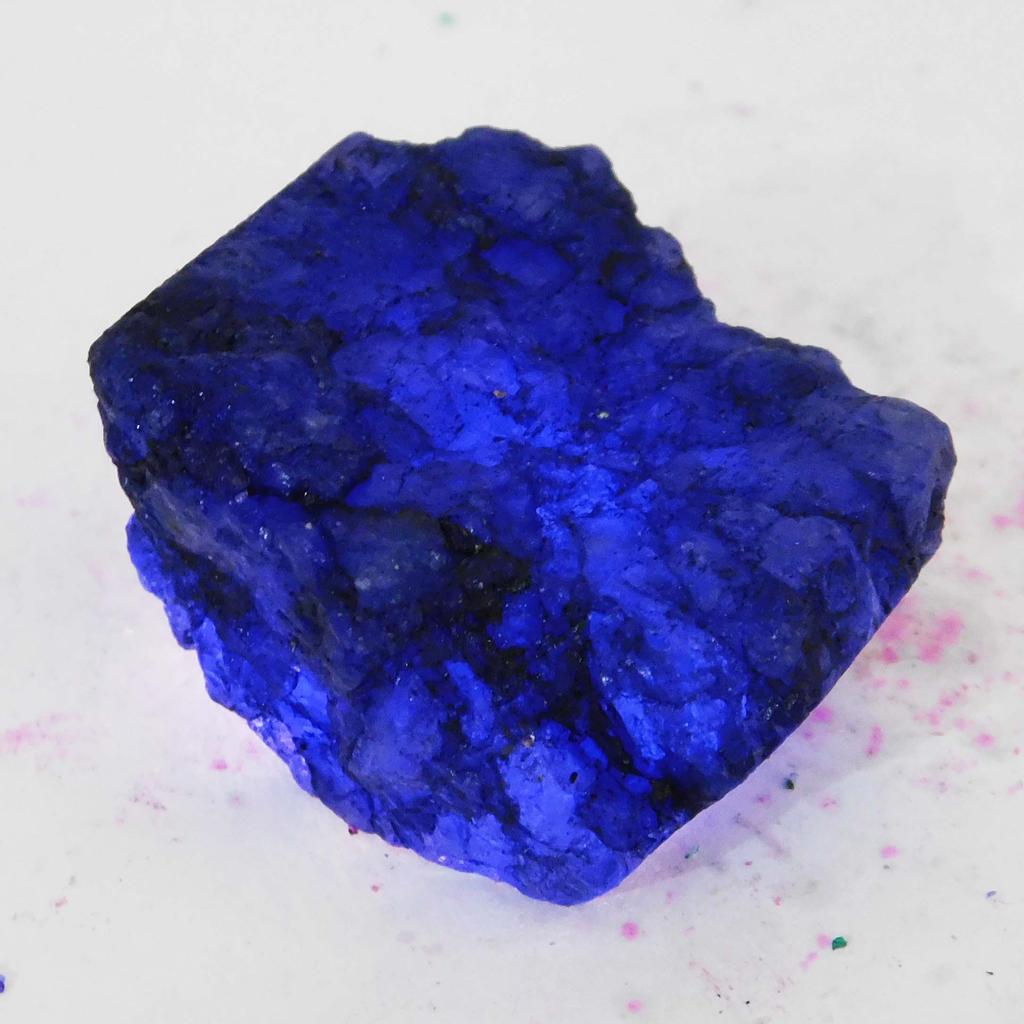 Blue Sapphire Natural 169.5 Ct Uncut Rough Earth Mined Loose Gemstone CERTIFIED