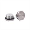 Lilang SS304 Hexagonal Solid Threaded Plug, M20x1.5