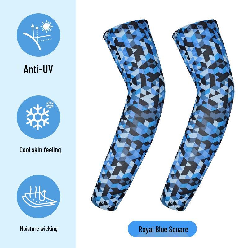 Dünne Anti-Pilling UV-Schutz Radsport-Armlinge für Kinder - Outdoor Eisseide Sonnenschutz-Ärmel