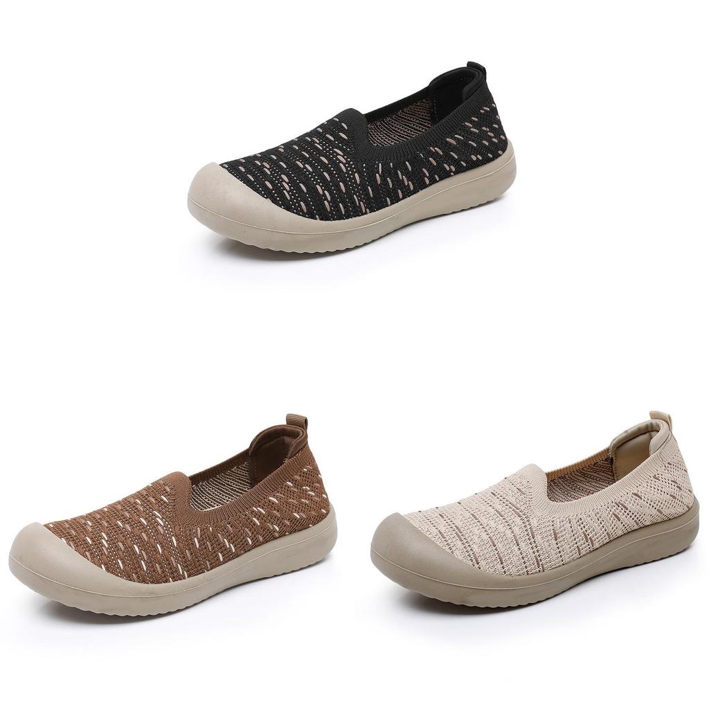 Lazy Slip On Shoes For Women Spring Casual Breathable Non Slip Comfortable Flats