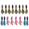 16 Pcs Plastic Shrimp Fishing Lures Lures Fishing Lure Artificial Bait