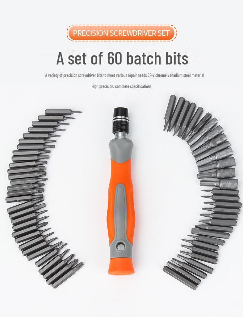 64-in-1 Precision Screwdriver Set for Apple and Huawei Devices