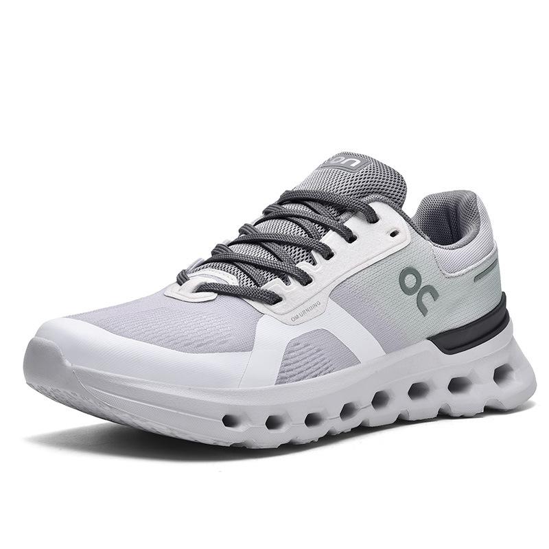 New Fashionable Men's Platform Running Shoes Breathable Mesh Fitness Sneakers Marathon Outdoor Running Men's Shoes