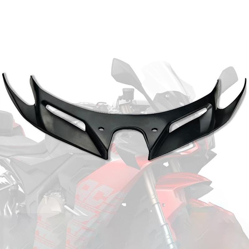 1 Piece Mouth Shell Cover Protection Guards For Kawasaki Ninja250 Ninja400 2018-2023 Motocycle Front Wing Fairing Winglets
