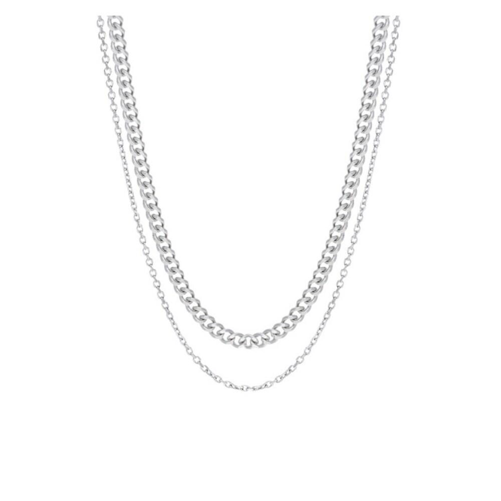 [Two Line Chain] Donna Simple Necklace Nggm1016