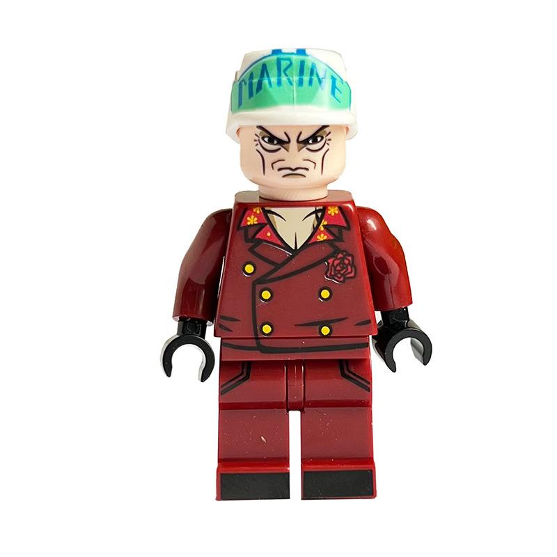 Ninja Warrior Superhero Doll With Weapon Single Building Block Assembly Toy
