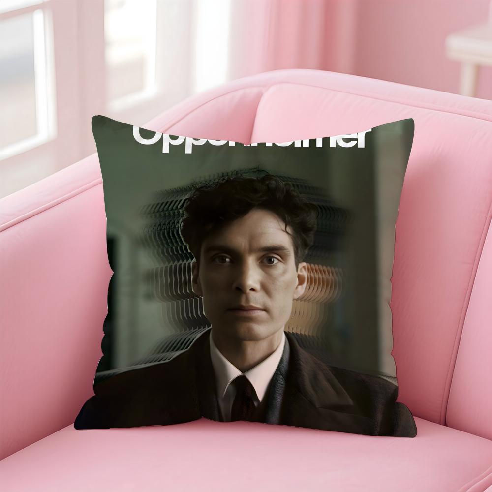 o-Oppenheimer Singer Cushion Cover Comfortable Reversible Pillow Cover Ideal for Car Sofa Bedroom & Beyond