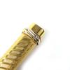 Excellent Cartier Ballpoint pen Trinity Spiral Pattern Cap Type gold mens Used