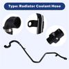For BMW X5 3.0L 2006- 2010 Replacement Radiator Coolant Hose 17127561686 Car Cooling Water Pipe