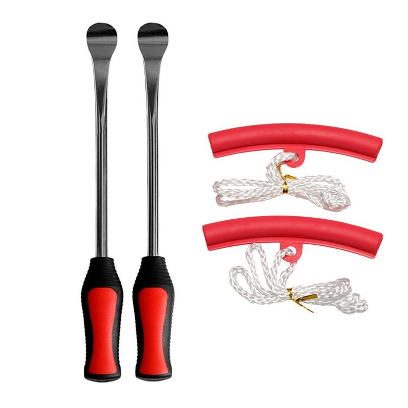 Motor Bicycle Tire Changing Tool Levers Auto Spoon Tire Kit Changing Lever Tools Rim Protector Professional Tire Repair Tool