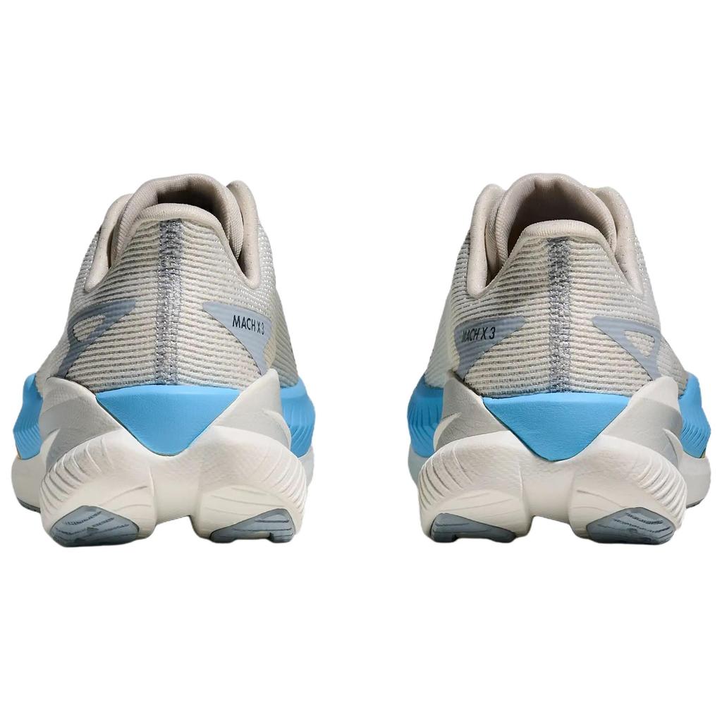 HOKA ONE ONE Mach X 3 Breathable Support Rebound Breathable Support Rebound Running Shoes Women's Beige White Blue 1168721-WBS