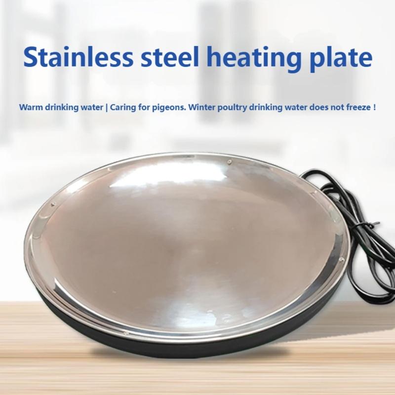 Poultry Drinking Water Constant Temperature Base Safety Chicken House Water Heater Heating Constant Plate Breeding