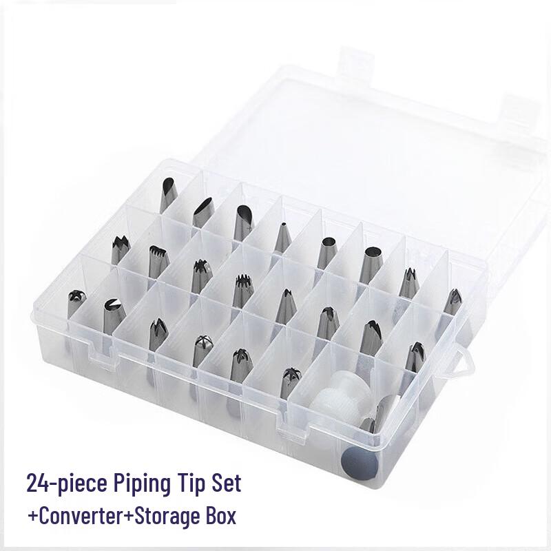 Stainless Steel Cake Decorating Piping Nozzle Set