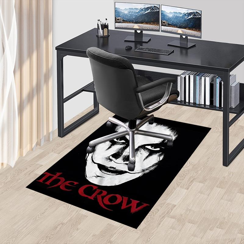 1pc The Crow Carpet, Office Rug Outdoor Mat Home Decor Area Carpet Festival
