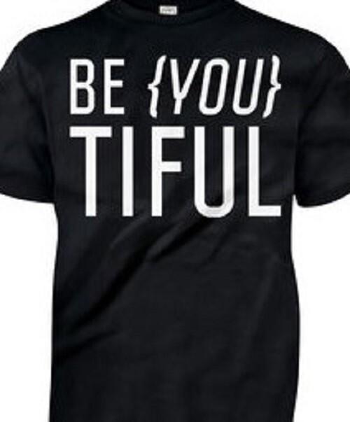 Be-You-Tiful Beautiful Feminist T shirt Tee shirt unisex girl women XL