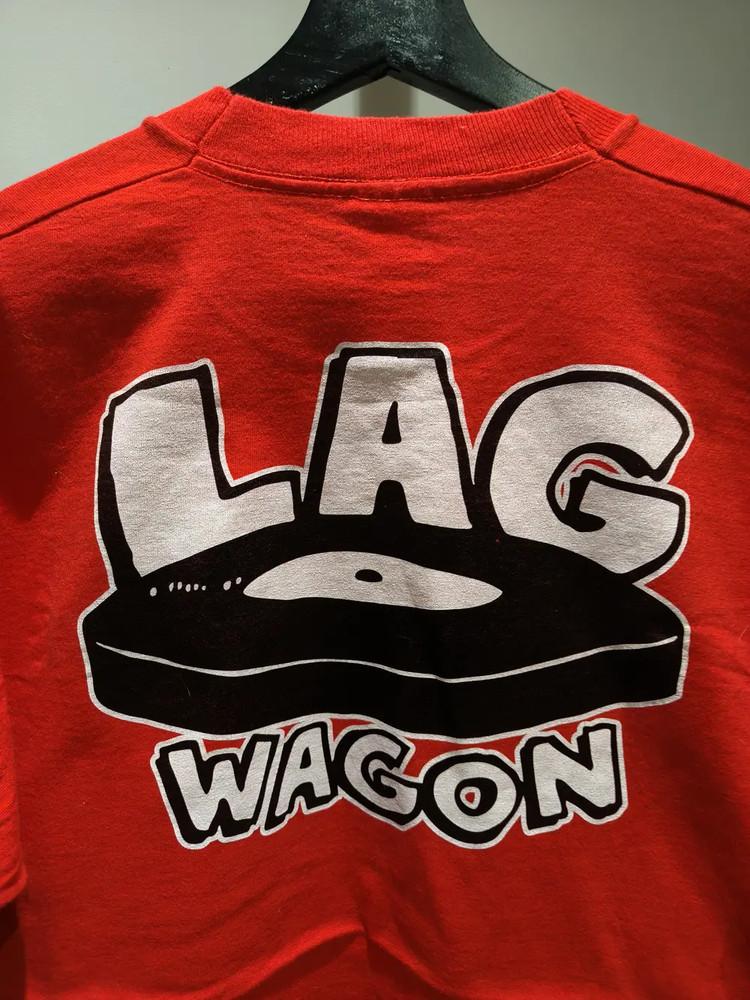 Lagwagon Подарок для фанатов Красная футболка Хлопок Все размеры Унисекс футболка L