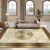 Black Golden Large Carpets for Living Room Europe Luxury Decoration Lounge Sofa Rug Washable Bedroom Non-slip Soft Mat Thicken