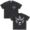 Japanese Anime Chainsaw Man Kobeni Metal Denji Tshirt Vintage Washed Manga Graphic T Shirts Unisex Couples Short Sleeve T Shirt