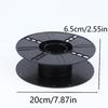 Plastic Wire Spool Extension Cord Storage Reel Small Cable Spool Cord Winder For Camping Caravan Motorhome Black Wire Management