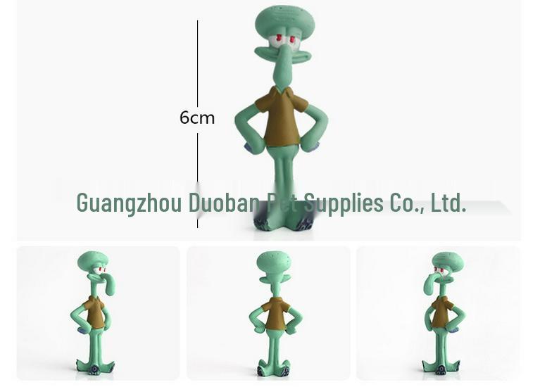 SpongeBob & Friends Cartoon Aquarium Ornaments Set (8 pcs)