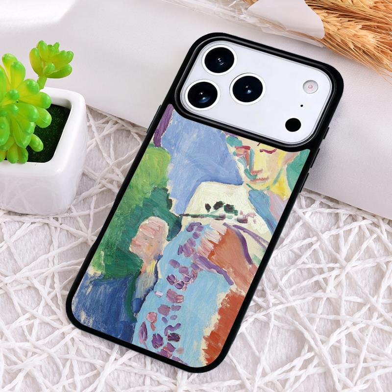 Henri Matisse Art Painting soft Phone Case for iPhone 17 Air 16 15 11 12 14 13 Pro Max Shockproof Cover