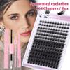 Diy Single Cluster False Eyelashes 168 Clusters Large Capacity 10-16Mm With Glue Tweezers Set Combination Batch