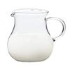 Toyo Sasaki Glass Syrup Pitcher with Handle, 80ml, Set of 6, Glass Creamer/Milk Pitcher, TS44029